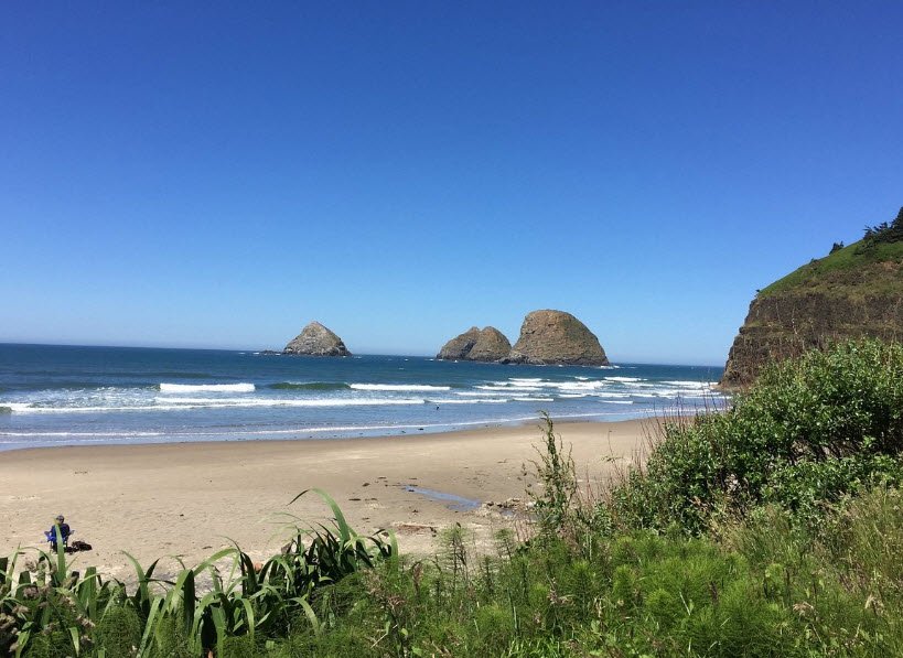 Oceanside Beach State Recreation Site, Oregon, USA